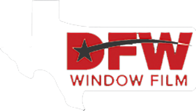 DFW Window Film Logo White